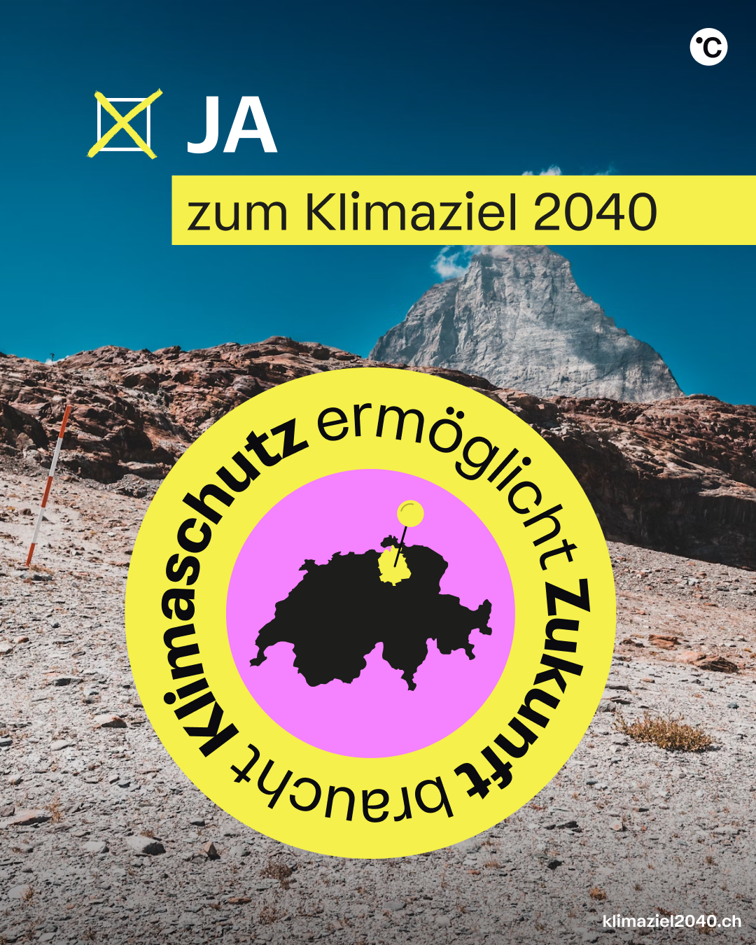 Illustration von «Ja zum Klimaziel 2040 im Kanton Zürich»