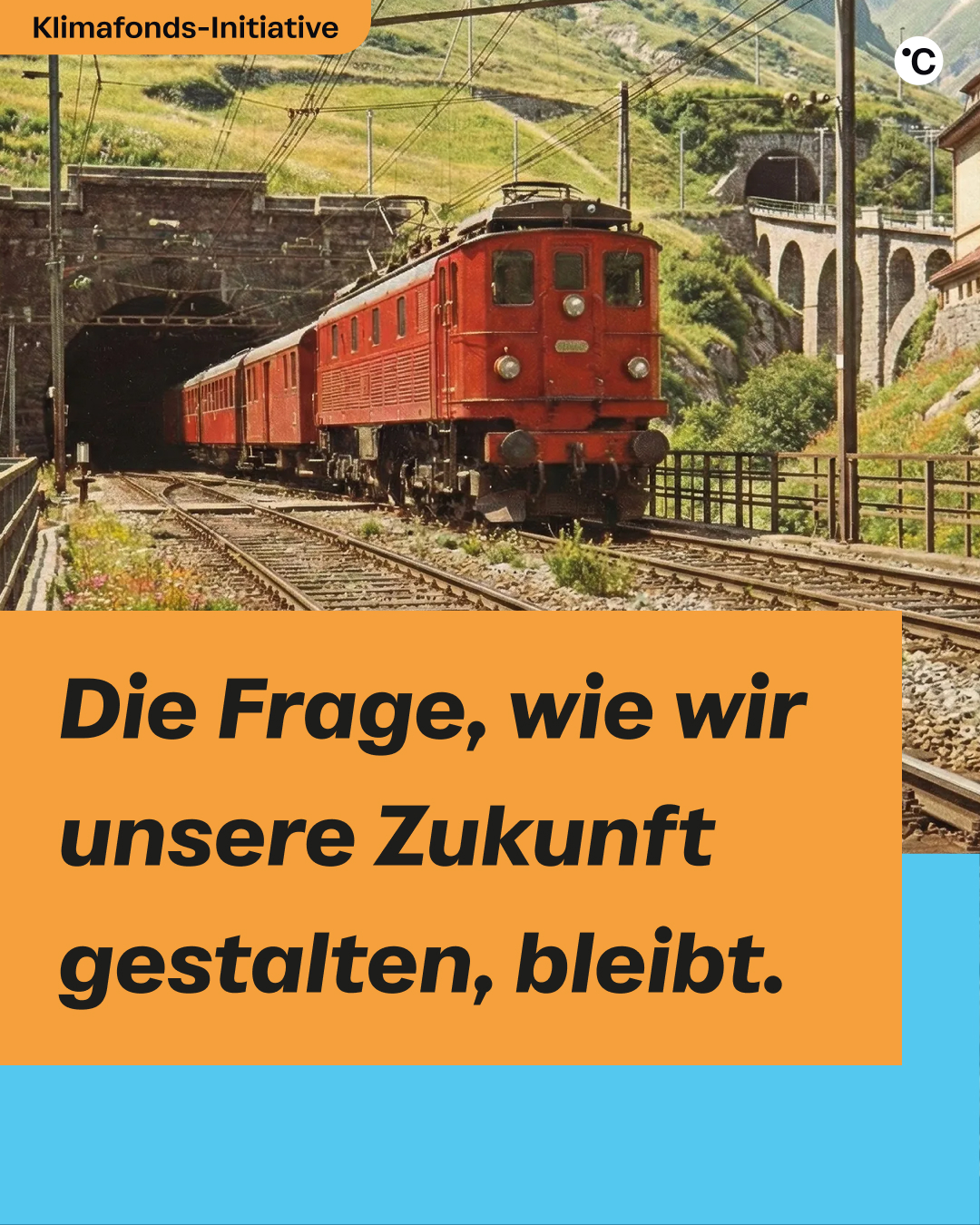 Illustration of «No to the Climate Fund Initiative on March 8»